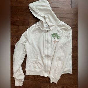 Vintage beachy zip up